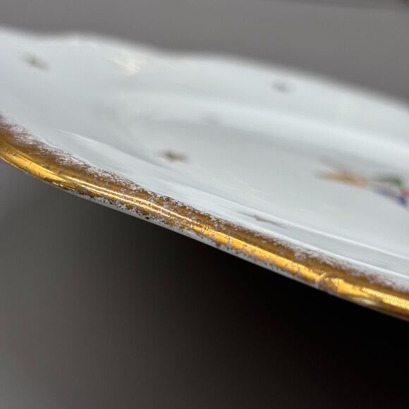 Vintage 1960s Royal Stafford OES Bone China Plate Masonic Eastern Star Gold Trim - Picture 8 of 9